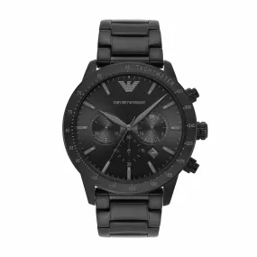 Emporio Armani Black Chronograph Watch AR11242