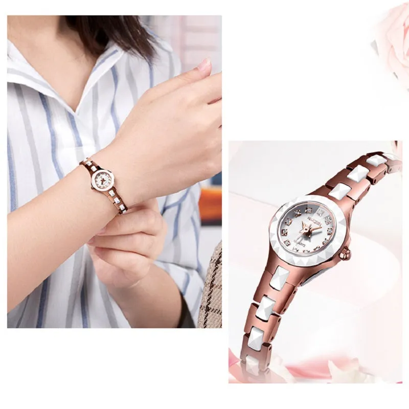 Fashion Ceramic Bracelet Women's Watch