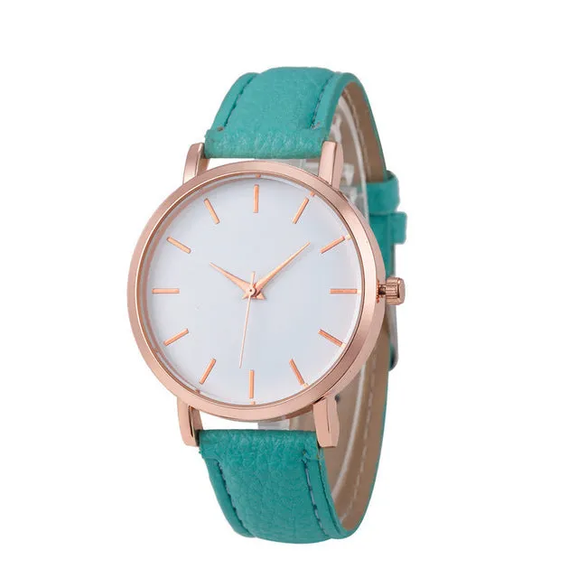 Fashion elegant waterproof women's watch