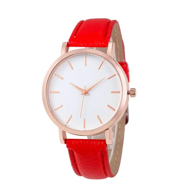 Fashion elegant waterproof women's watch