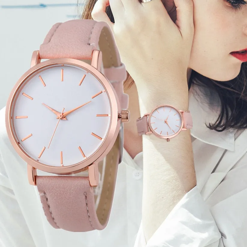 Fashion elegant waterproof women's watch