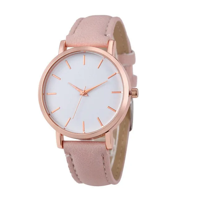 Fashion elegant waterproof women's watch