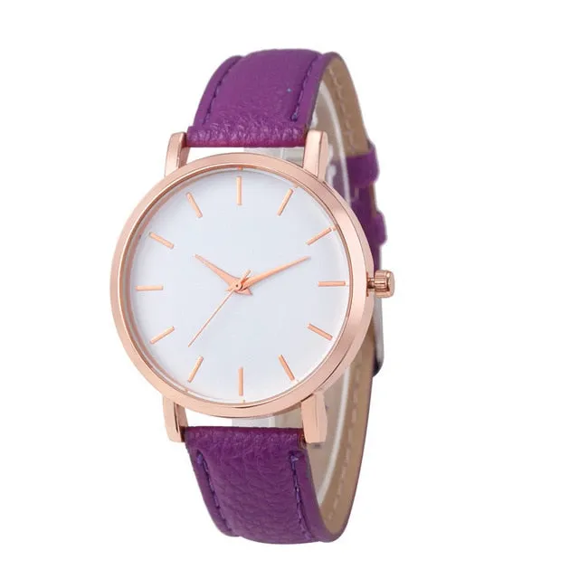 Fashion elegant waterproof women's watch