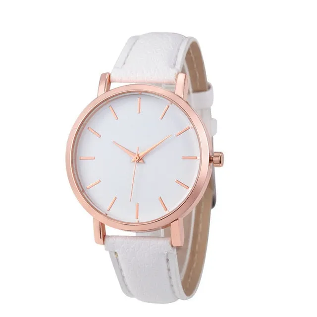 Fashion elegant waterproof women's watch