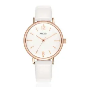 Fashion Simple Style Watch Leather Strap Women Quartz Watch