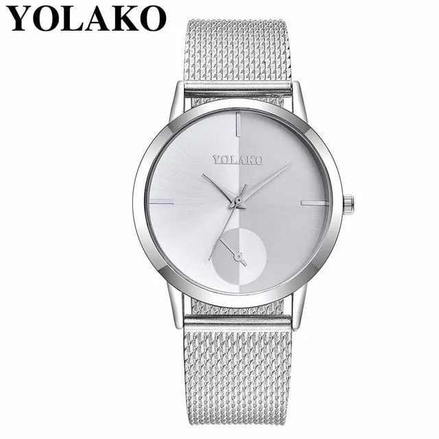 Fashion Women Quartz Watch Luxury Plastic Leather Analog Wrist Watches