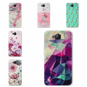 For Huawei Y6 Pro Cases Painted Phone Case For Huawei Honor 4C Pro Y6 Pro Enjoy 5 Honor Holly 2 Plus 5.0 inch Case Painted Cover