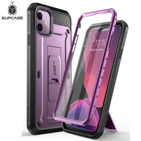 For iPhone XR /Xs Max/ 11/11 Pro/11 Pro Max Case  Rugged Holster Cover with Built-in Screen Protector