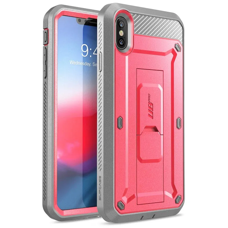 For iPhone XR /Xs Max/ 11/11 Pro/11 Pro Max Case  Rugged Holster Cover with Built-in Screen Protector