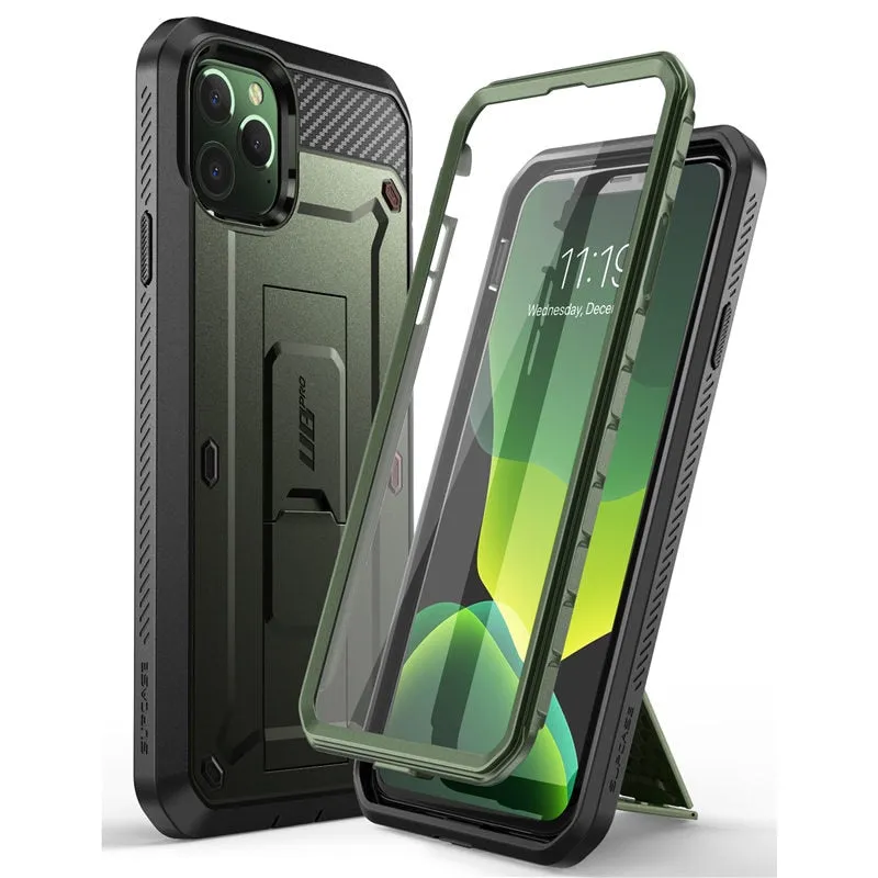 For iPhone XR /Xs Max/ 11/11 Pro/11 Pro Max Case  Rugged Holster Cover with Built-in Screen Protector