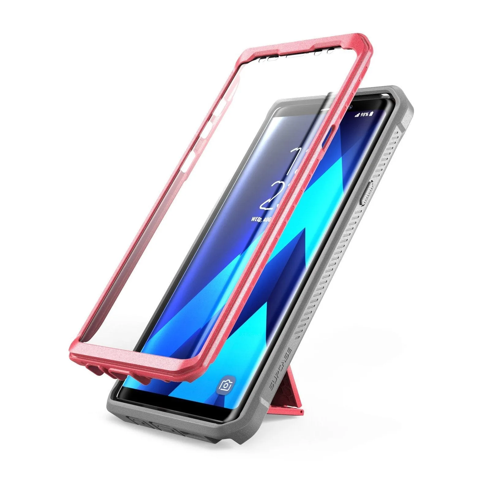 Galaxy Note9 Unicorn Beetle Pro Rugged Holster Case-Pink