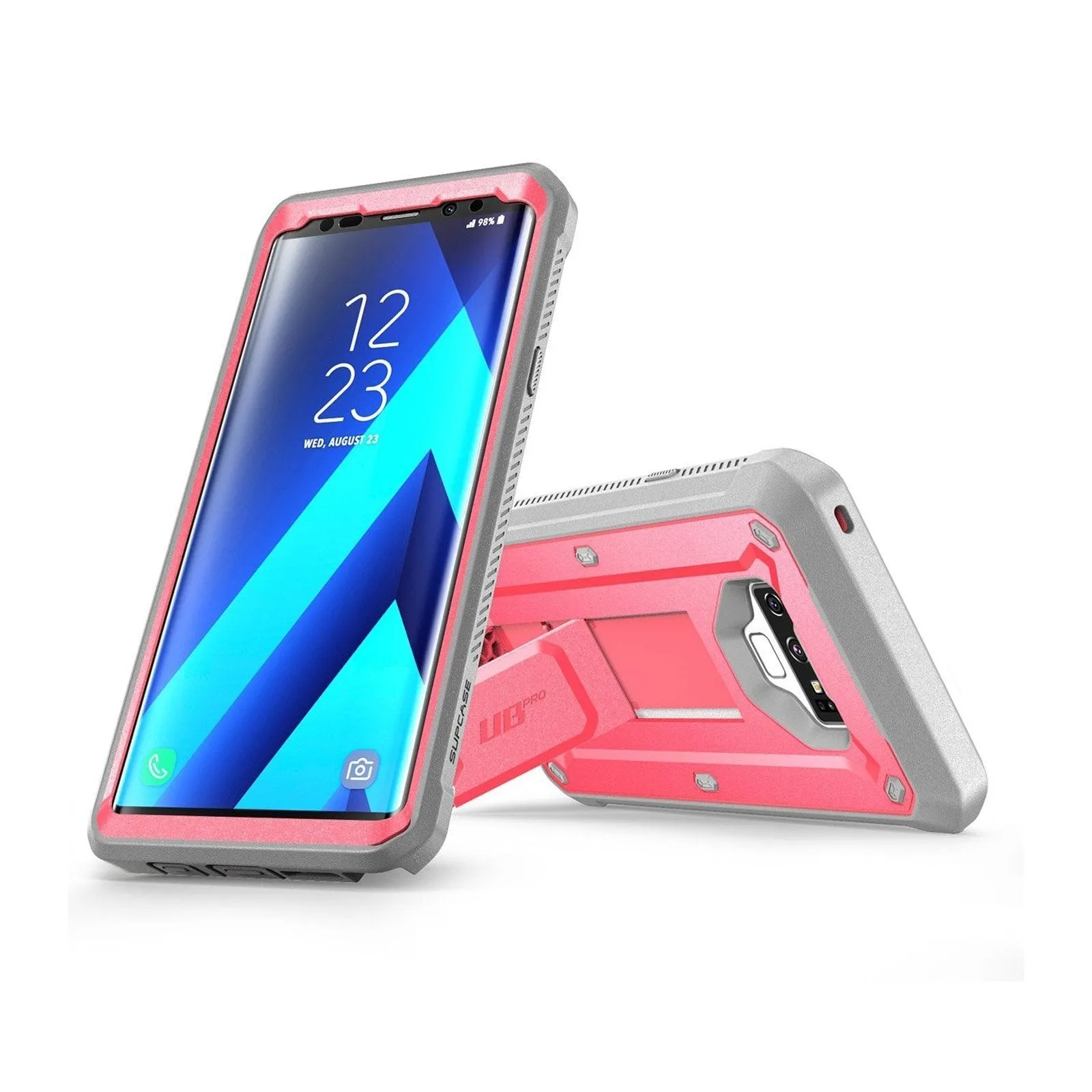 Galaxy Note9 Unicorn Beetle Pro Rugged Holster Case-Pink