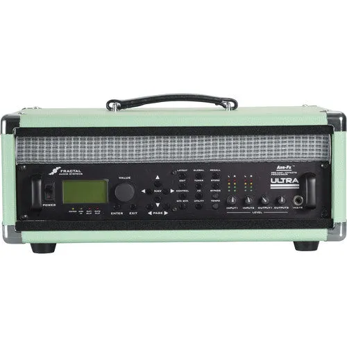 Gator GR-RETRORACK-3SG Vintage Amp Vibe Rack Case - 3U Seafoam Green