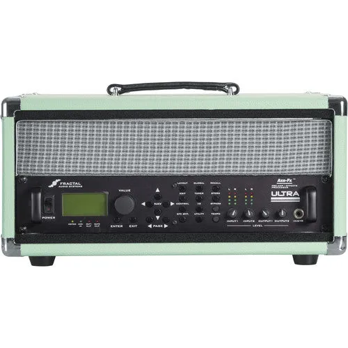 Gator GR-RETRORACK-4SG Vintage Amp Vibe Rack Case - 4U Seafoam Green