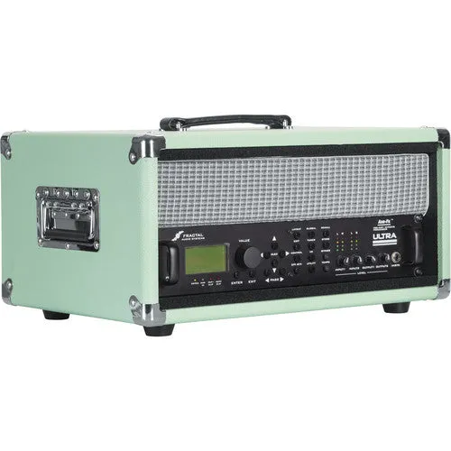 Gator GR-RETRORACK-4SG Vintage Amp Vibe Rack Case - 4U Seafoam Green