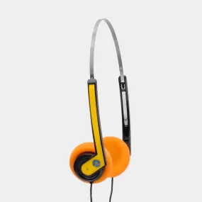 General Electric Yellow On-Ear Headphones