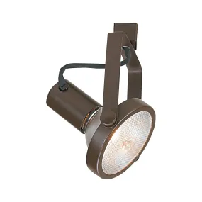 Gimbal from the Line Voltage Track Collection in Bronze Finish by Nora Lighting