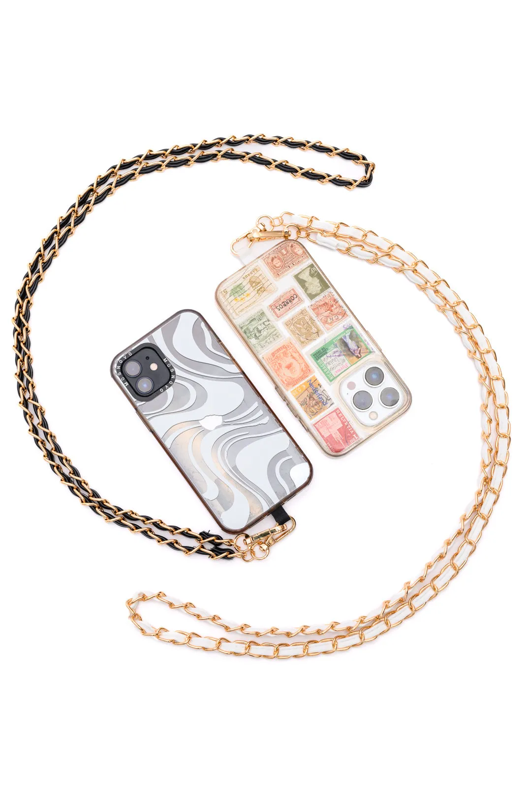 Gold Chain Cell Phone Lanyard Set of 2 - 11/25