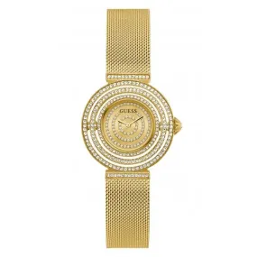 Guess Ladies Dream Stainless Steel Gold Watch GW0550L2