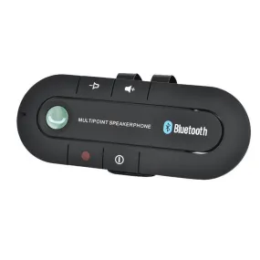 Handsfree Car Kit Sun Visor Multi-Point Speakerphone- USB Charging