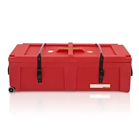 Hardcase HNP40WR 40" Hardware Case With Wheels (Red)