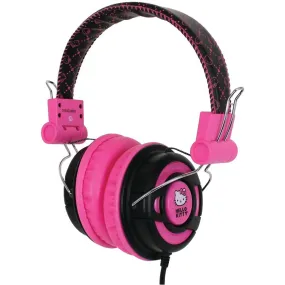 HELLO KITTY KT2091BP Over-the-Ear Foldable Headphones