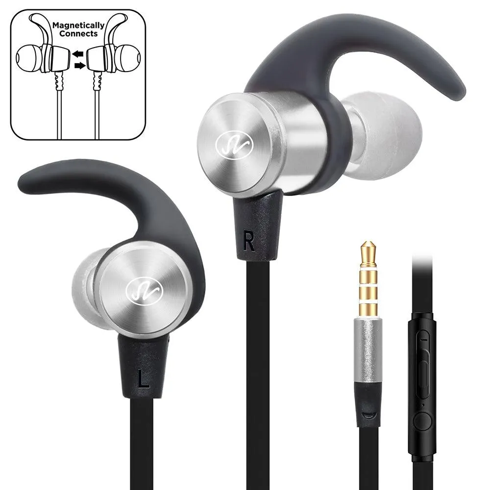 High Performance Magnetic Sports & Fitness Earbud Headphones by Modes