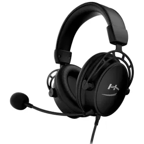 HyperX Cloud Alpha Pro Blackout Edition Wired Stereo Gaming Headset for PC, PS4/5, Xbox Series | HX-HSCA-BK/WW