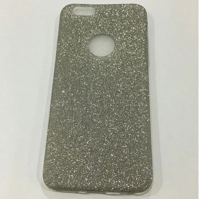 i6 6S UltraThin Glitter Bling Back Skin Cover for iPhone Crystal Soft Gel TPU Case for iPhone 6 6s 6Plus 6splus Phone Cases