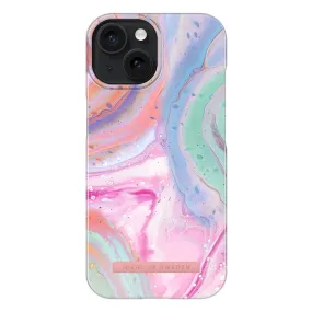 iDeal Of Sweden iPhone 15 Fashion Case - Pastel Marble