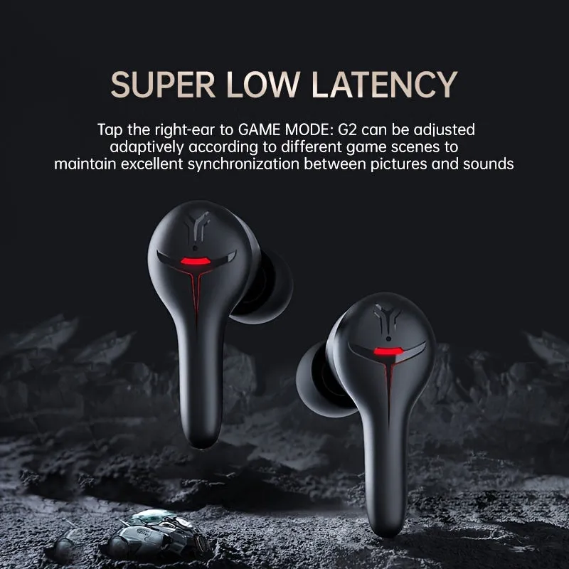 IGene 4 Microphones 5.3 TWS Wireless Earphone Wireless Earbuds With 2×2 Microphones, ENC Noise Cancelling, Low Latency Headset, Gaming Mode With RGB Dazzling Lighting For IOS/Android Phones