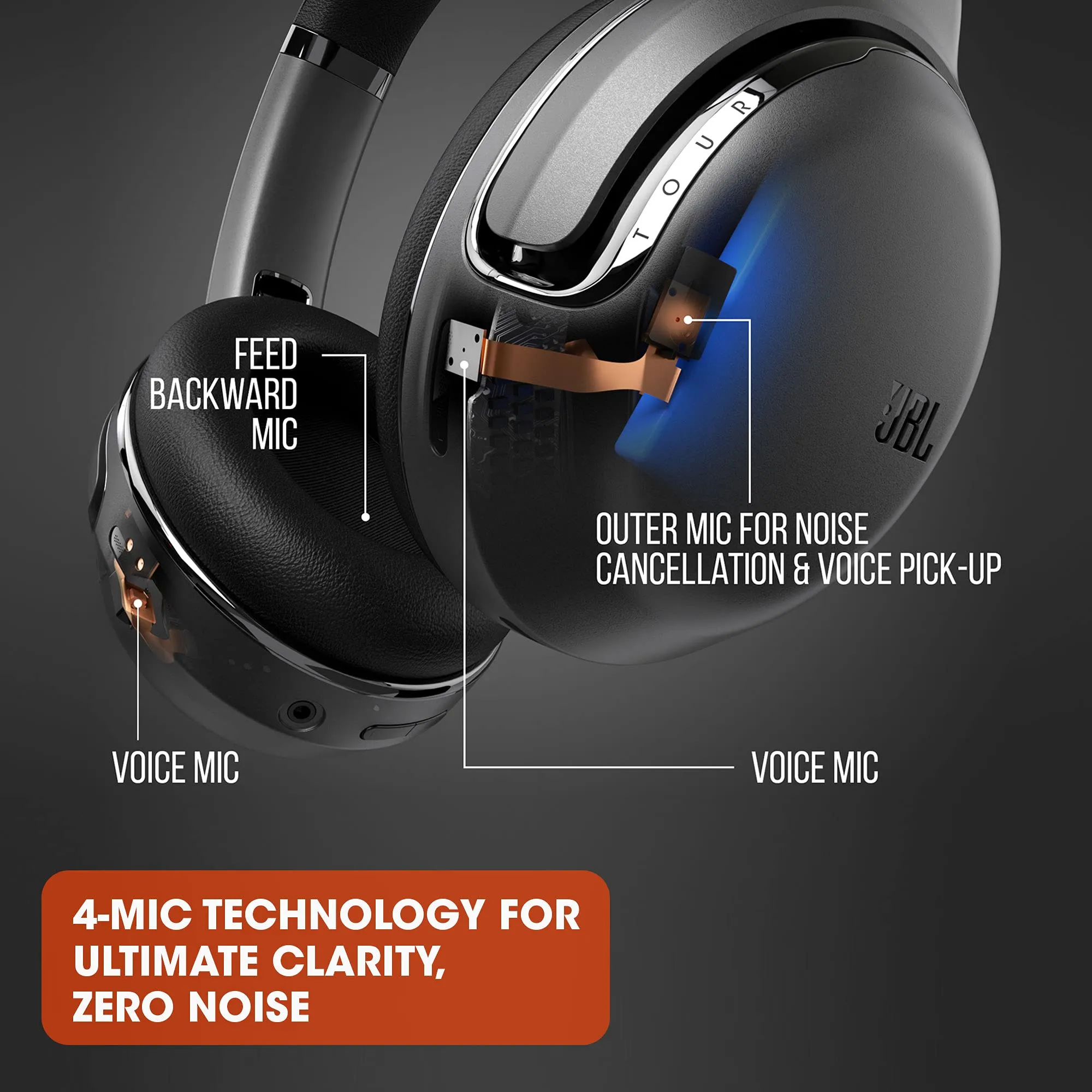 JBL Tour One Adaptive Noise Cancelling Wireless Headphone