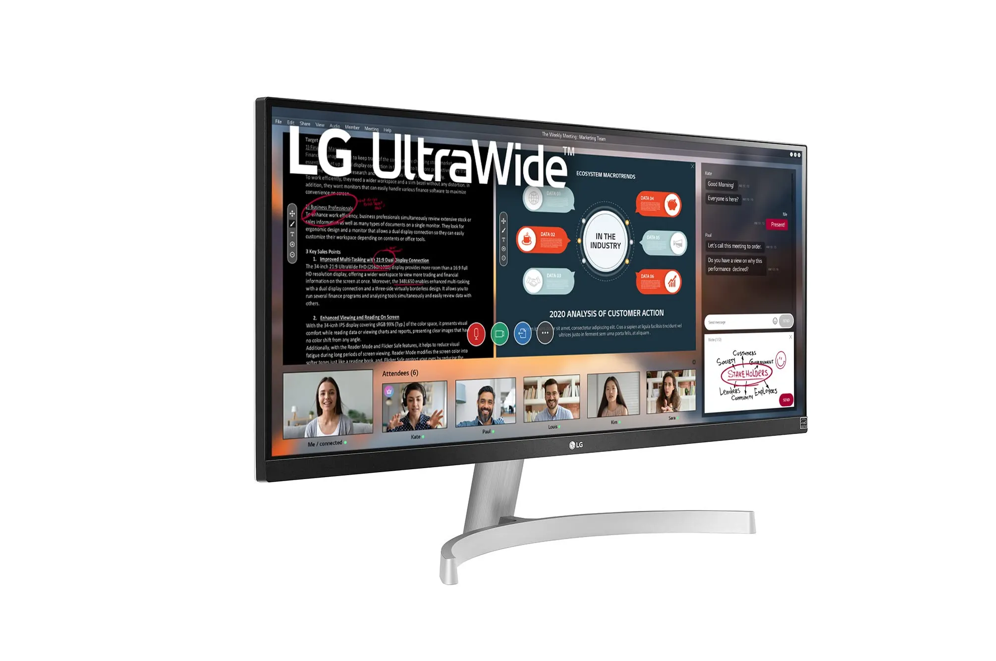 Lg 29 Inch Ultrawide Full Hd Hdr10 Monitor for Gaming and Home Office