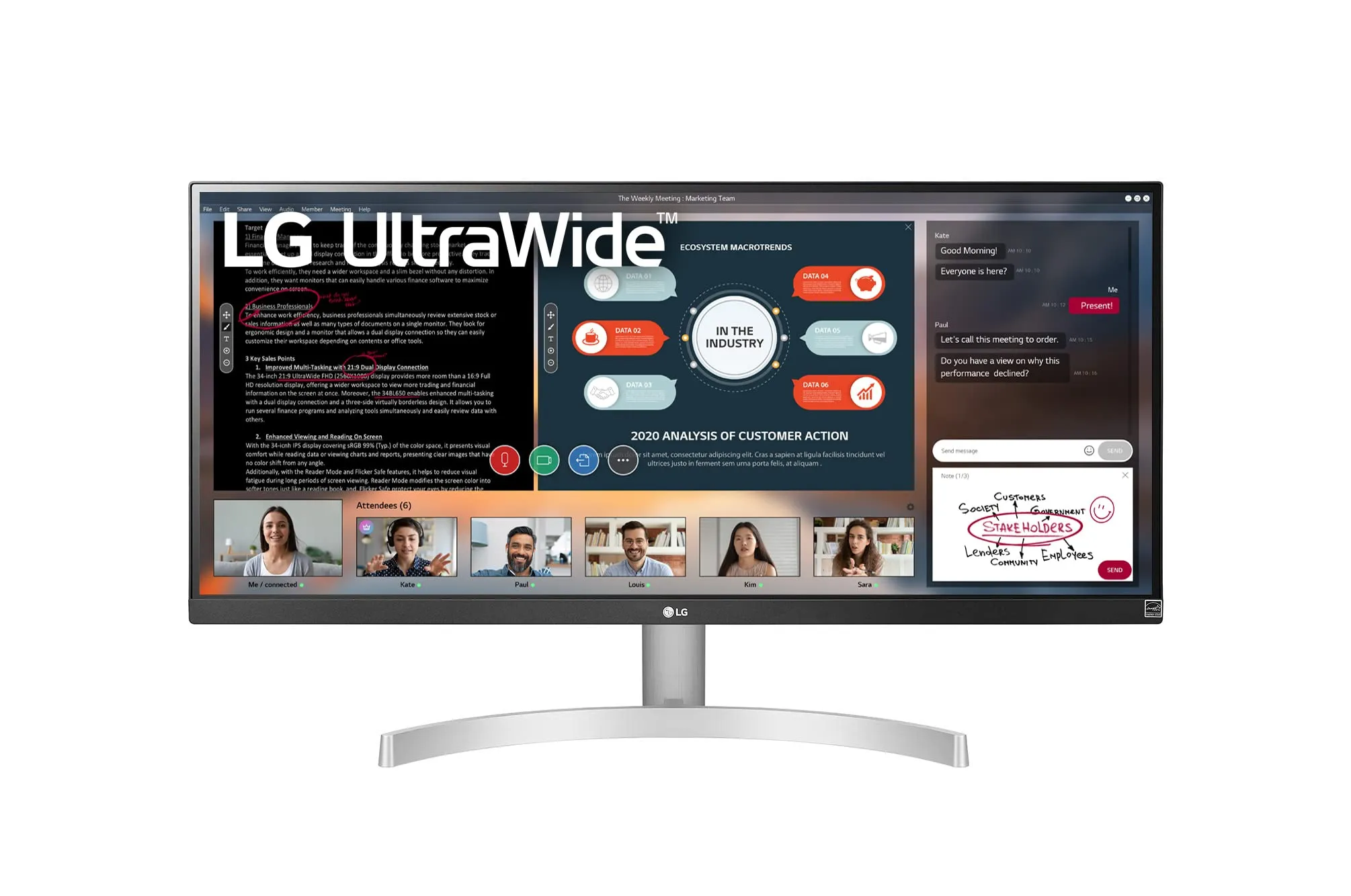 Lg 29 Inch Ultrawide Full Hd Hdr10 Monitor for Gaming and Home Office