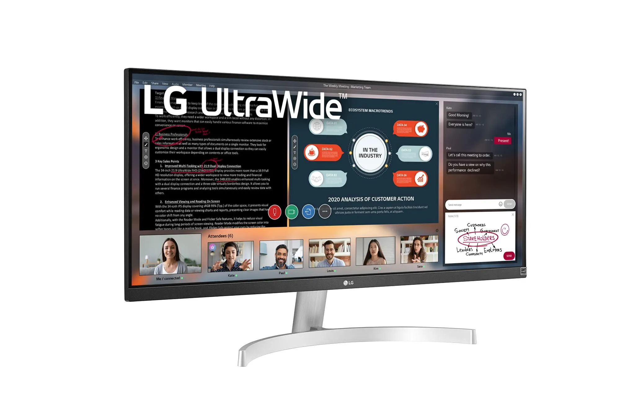 Lg 29 Inch Ultrawide Full Hd Hdr10 Monitor for Gaming and Home Office