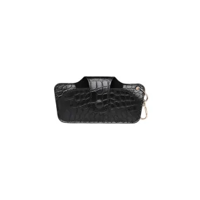 Louenhide Skittle Sunglass Case Croc Black