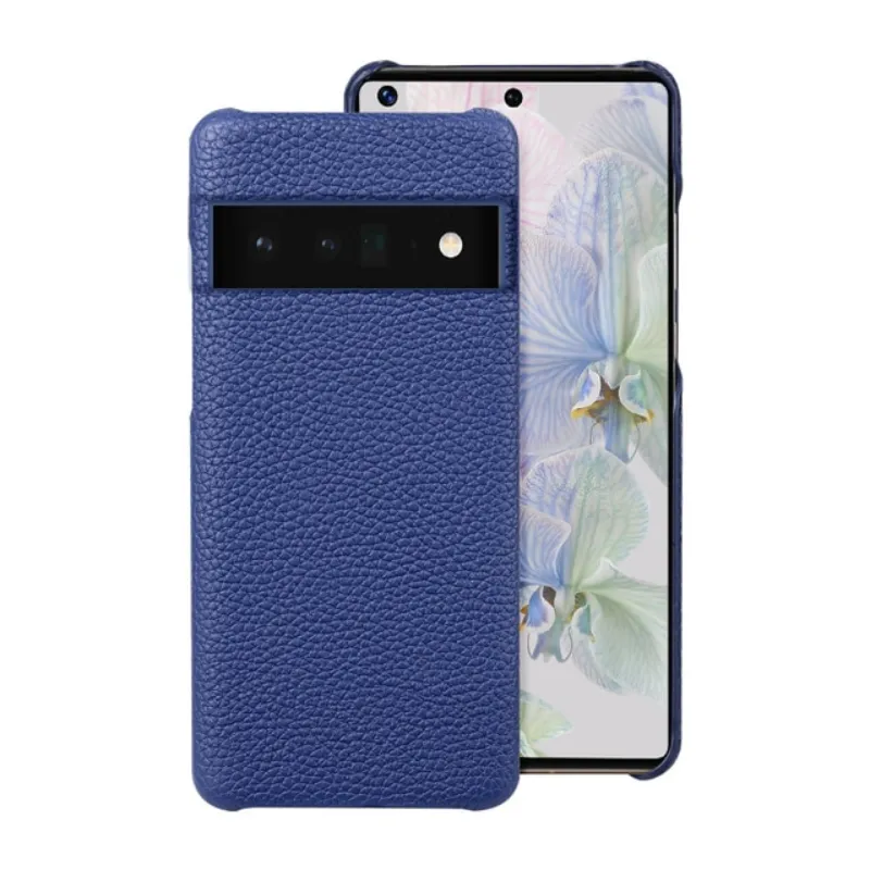 Luxury Fashion Cowhide Genuine Leather Phone Case For Google Pixel