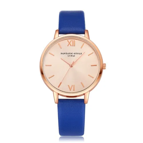 Lvpai Luxury Fashion Women Watches Brand Quartz Wristwatch Casual Clock Dress Ladies Watch Designer Gift Watches Relojes Mujer