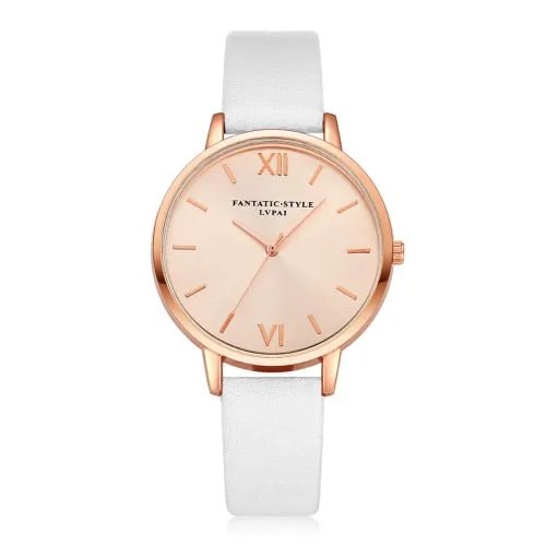 Lvpai Luxury Fashion Women Watches Brand Quartz Wristwatch Casual Clock Dress Ladies Watch Designer Gift Watches Relojes Mujer