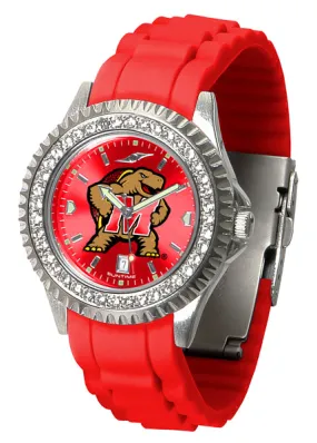 Maryland Terrapins Sparkle Ladies Watch