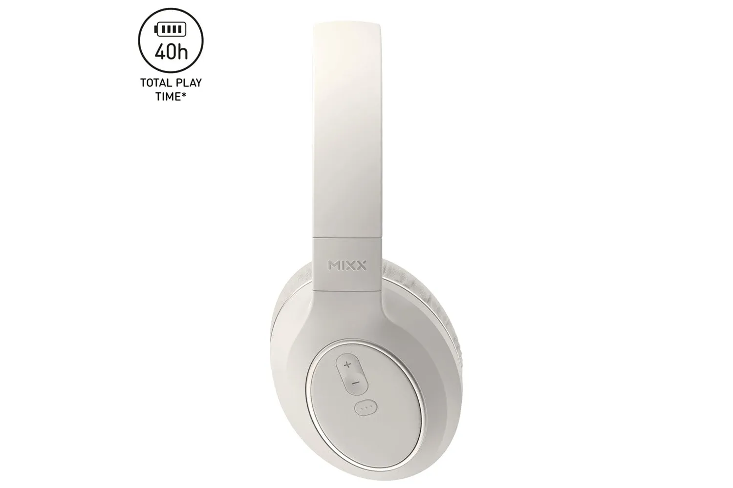 Mixx StreamQ C3 Over Ear Wireless Headphones Sand | SQC3-SD-SD-333