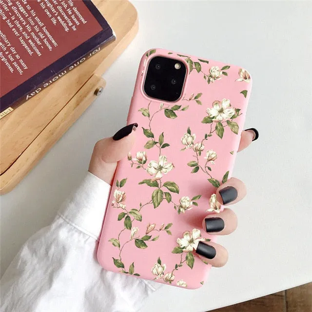 Moskado soft Art Flower Daisy phone Case