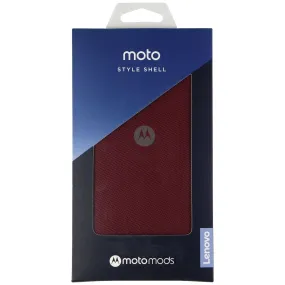 Motorola Moto Mod Shell for Motorola Moto Z Phones - Crimson Ballistic Nylon