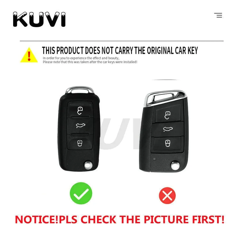 New TPU Car Key Case Cover Shell Fob For Polo Tiguan Passat B5 B6 B7 Golf 4 5 6 MK6 Jetta Lavida For Skoda Octavia