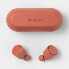 New - True Wireless Bluetooth Earbuds - heyday Warm Red