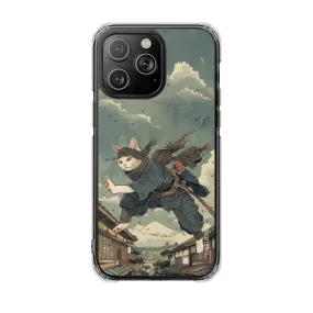 Ninja Feline Stealth Magnetic Clear Case for iPhone Series