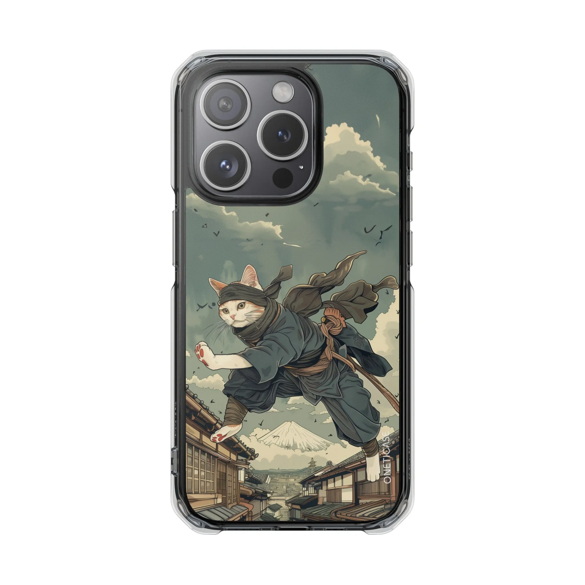 Ninja Feline Stealth Magnetic Clear Case for iPhone Series