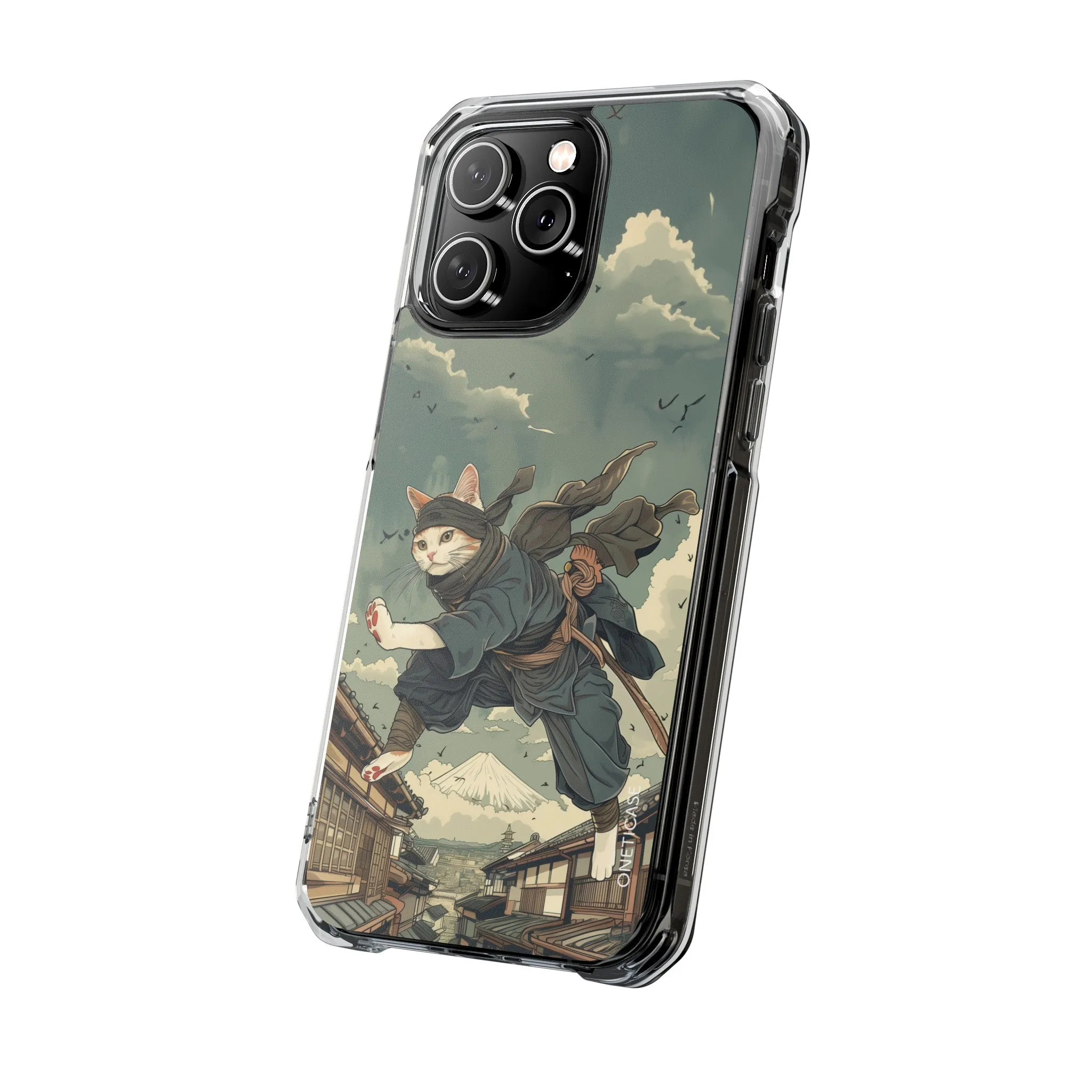 Ninja Feline Stealth Magnetic Clear Case for iPhone Series