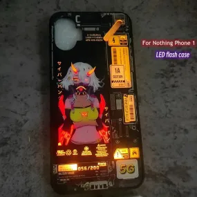 Nothing Phone 1 LED Flash Case - Cyber Luminous Glass Cover