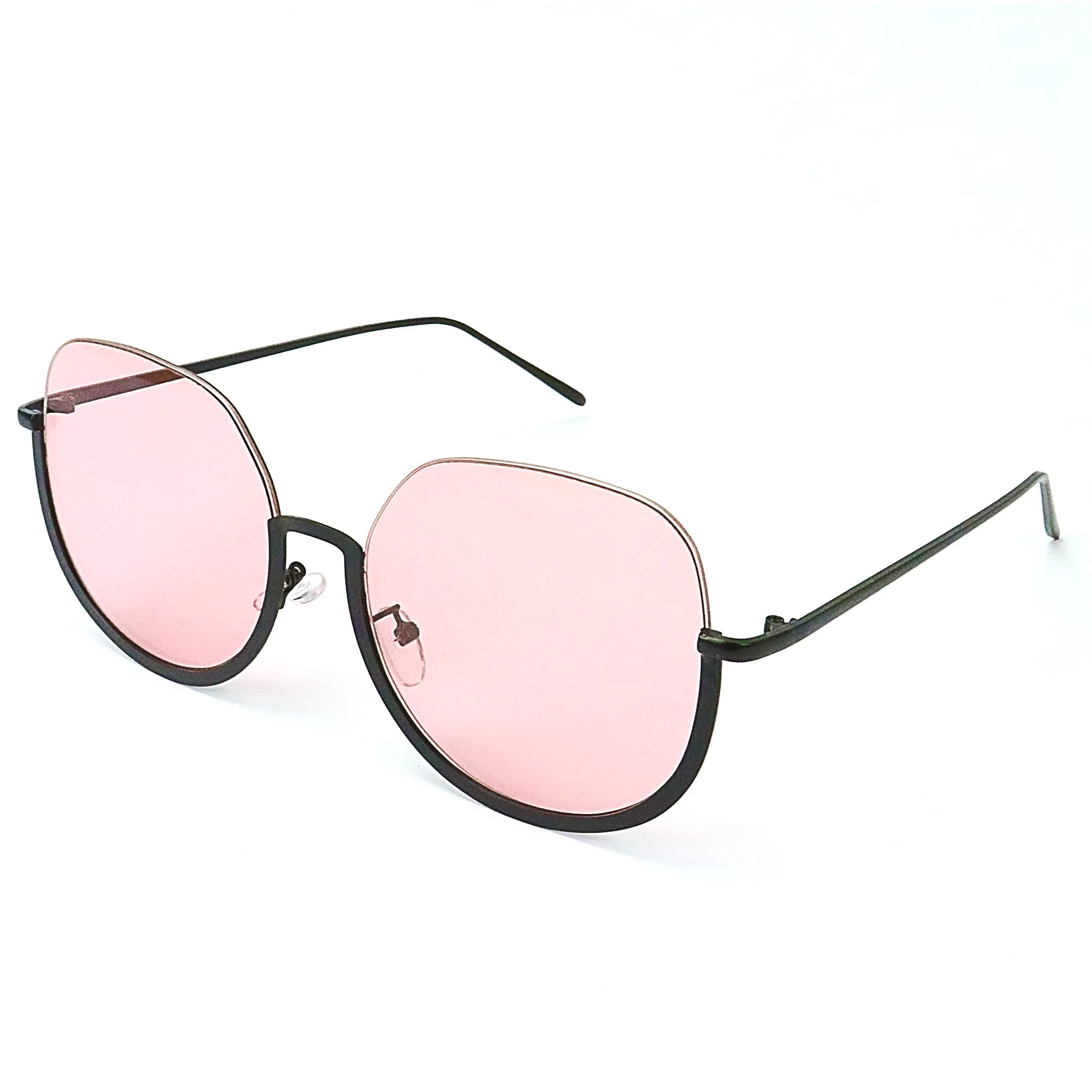 Oversized Realness Sunglasses - Pink